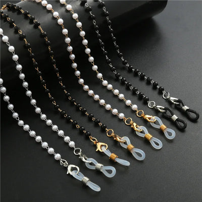 Cordon à Lunettes Tendance Noirette | Chaîne Anti-Perte