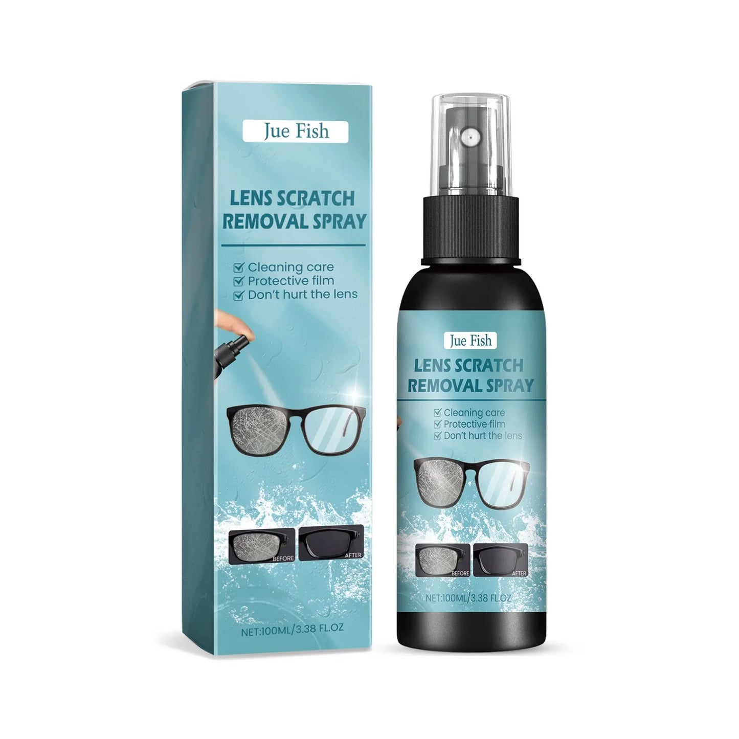 Spray Nettoyant Lunettes Noirette | Verres Impeccables
